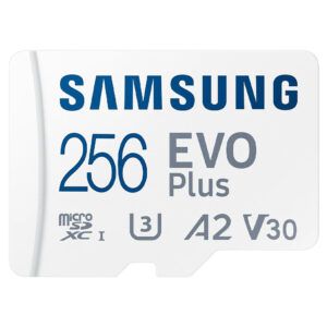 Samsung Evo Plus 256GB MicroSD + SD Adapter Preowned - Mineaway