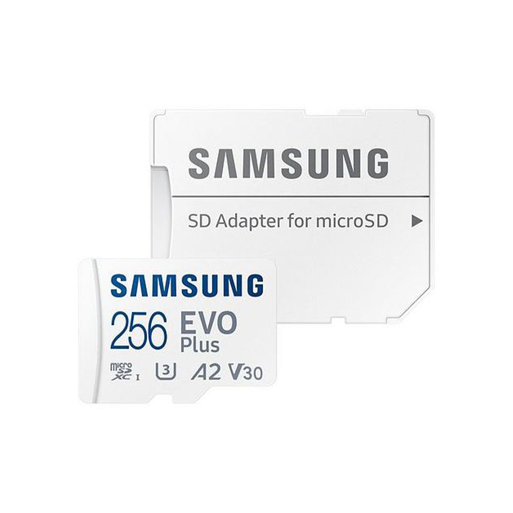 Samsung Evo Plus 256GB MicroSD + SD Adapter Preowned - Mineaway Samsung Evo Plus 256GB MicroSD + SD Adapter Preowned - Mineaway