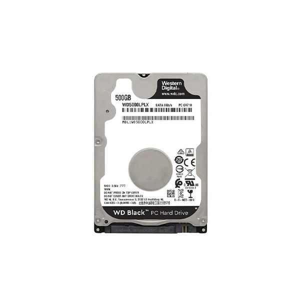 WD Black WD5000LPLX 500GB 7200RPM 2.5 inch Preowned Hard Drive D