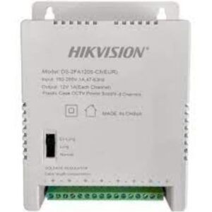 Hikvision CCTV 12 Volts 8 Channel Power Supply - DS-2FA1205-D8(EUR)