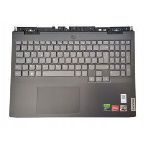 Keyboard & Palmrest for Lenovo IdeaPad Gaming 3 15ARH7 UK Touchpad Cover Genuine 5CB1H89848 Preowned