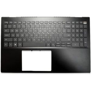 Laptop Palmrest for DELL for Vostro 5501 5502 V5501 V5502 0W7PK2 W7PK2 with Backlit English US Keyboard Upper Case New - Mineaway