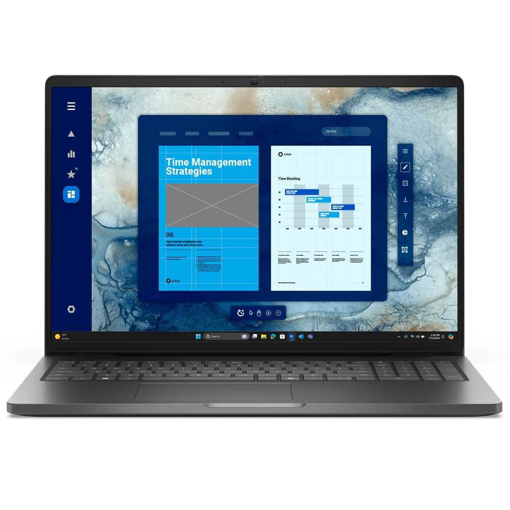 Dell Pro 16 Pc16250 Notebook Core 5 120U 16GB DDR5 RAM 512 GB M. Dell Pro 16 Pc16250 Notebook Core 5 120U 16GB DDR5 RAM 512 GB M.2 2230 SSD 16-inch Full HD+ Unboxed Laptop - Mineaway