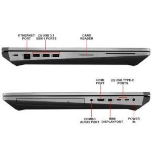 HP ZBook 15 G6 Mobile Workstation i7-9750H 16GB RAM 256GB +1TB 15.6-inch FHD (1920 x 1080) Laptop Preowned - Mineaway